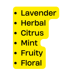 Lavender Herbal Citrus Mint Fruity Floral